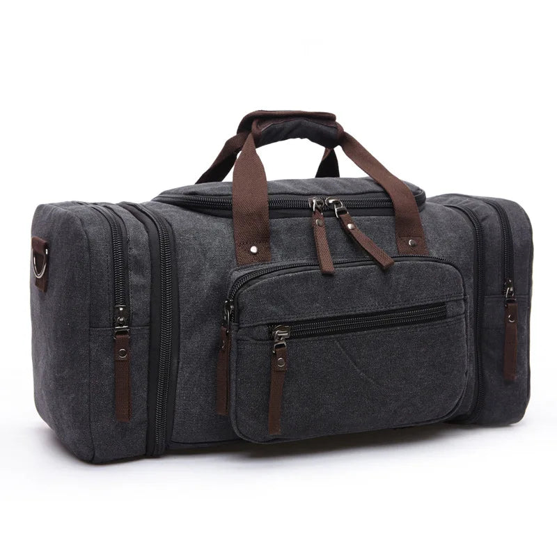 Henri Duval™ Canvas Weekender Duffle