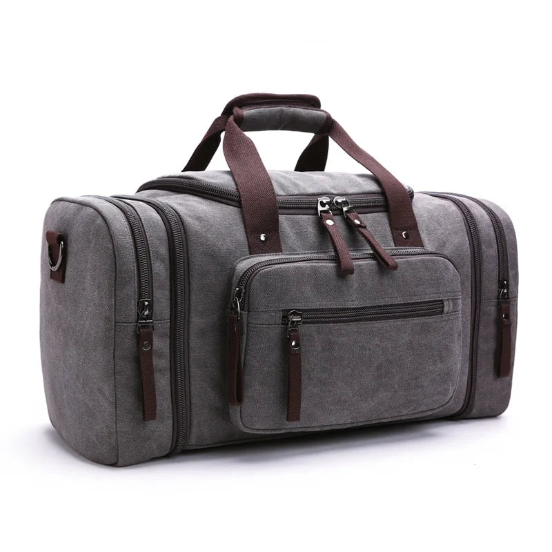 Henri Duval™ Canvas Weekender Duffle