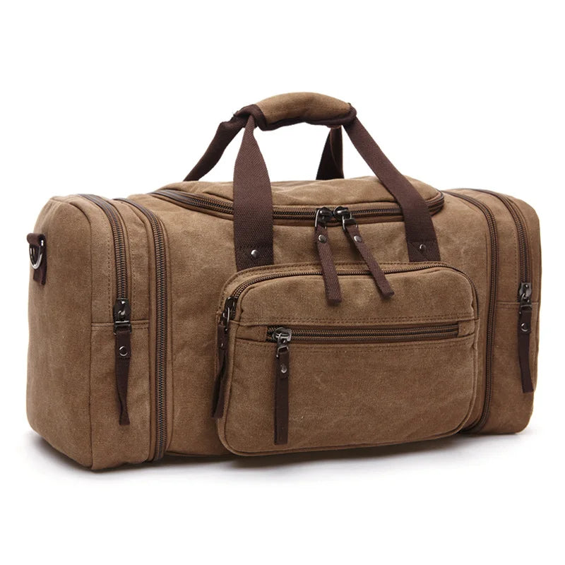 Henri Duval™ Canvas Weekender Duffle