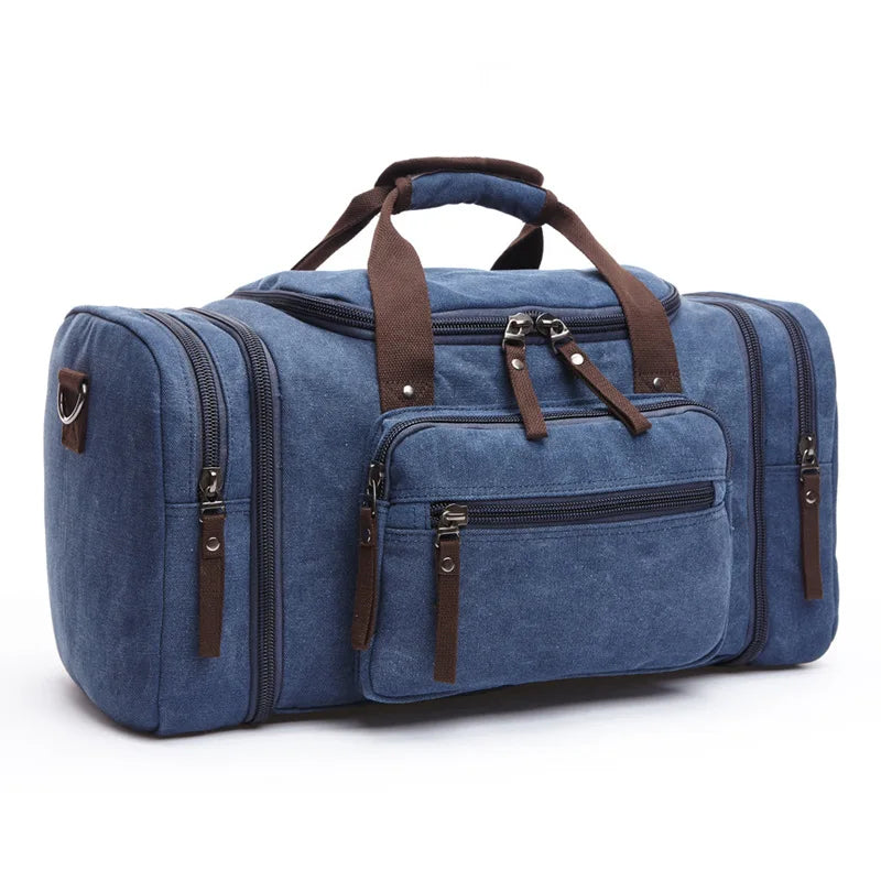 Henri Duval™ Canvas Weekender Duffle