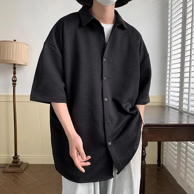 Vincenzo Jacquard Shirt