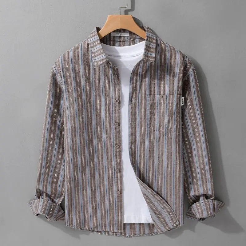 Le Bastien Striped Overshirt 2018