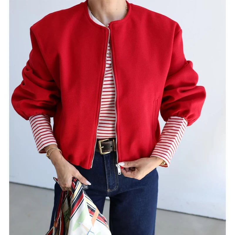 Rosé Runway Jacket