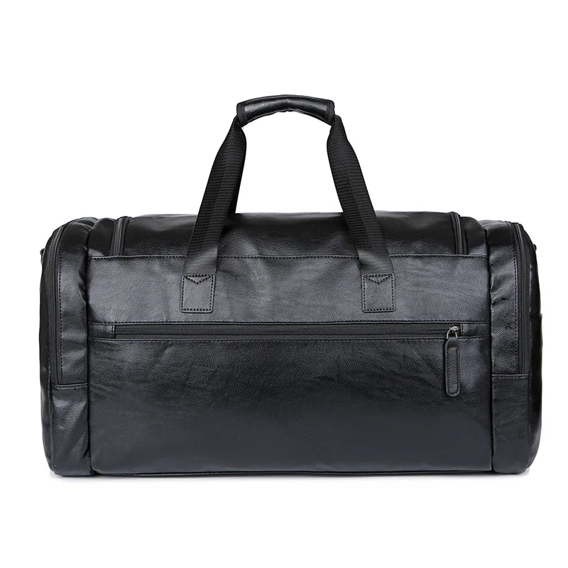 Henri Duval™ Genuine Leather Duffle Bag