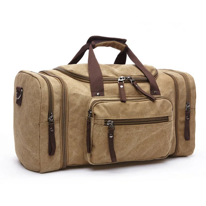 Henri Duval™ Canvas Weekender Duffle