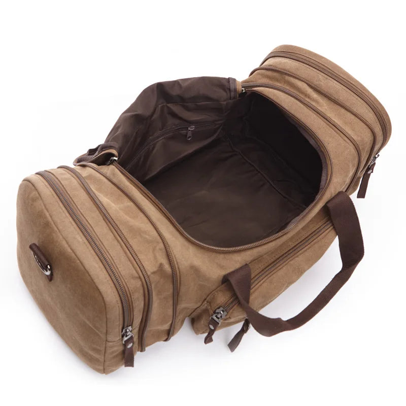 Henri Duval™ Canvas Weekender Duffle