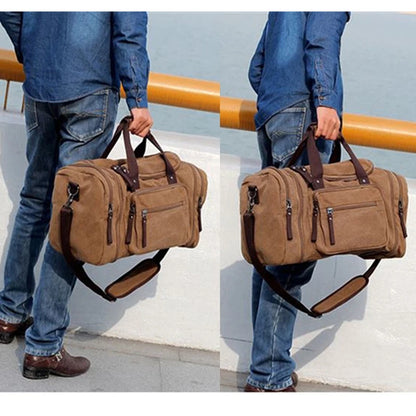 Henri Duval™ Canvas Weekender Duffle