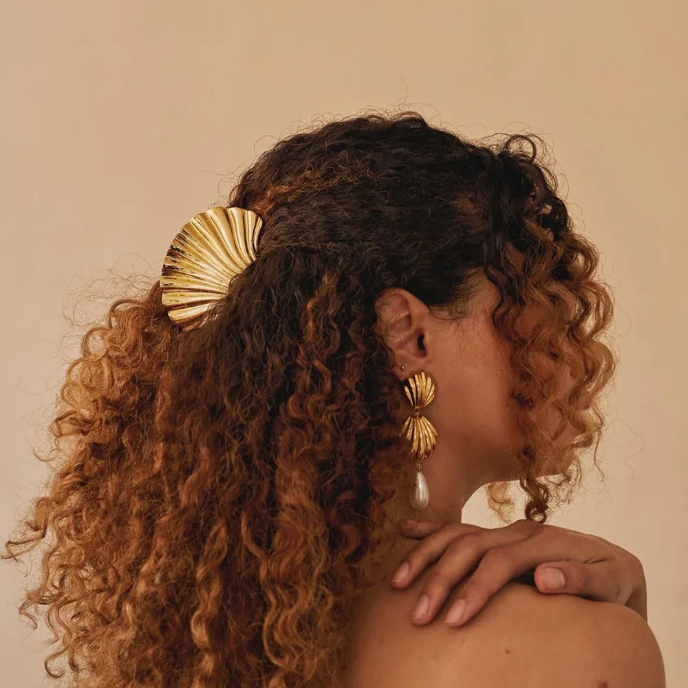 Seaside Shell Hair Clip