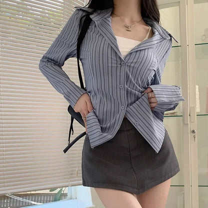 The Riviera Stripe Blouse