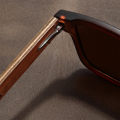 Julien Moreau Walnut Sunnies