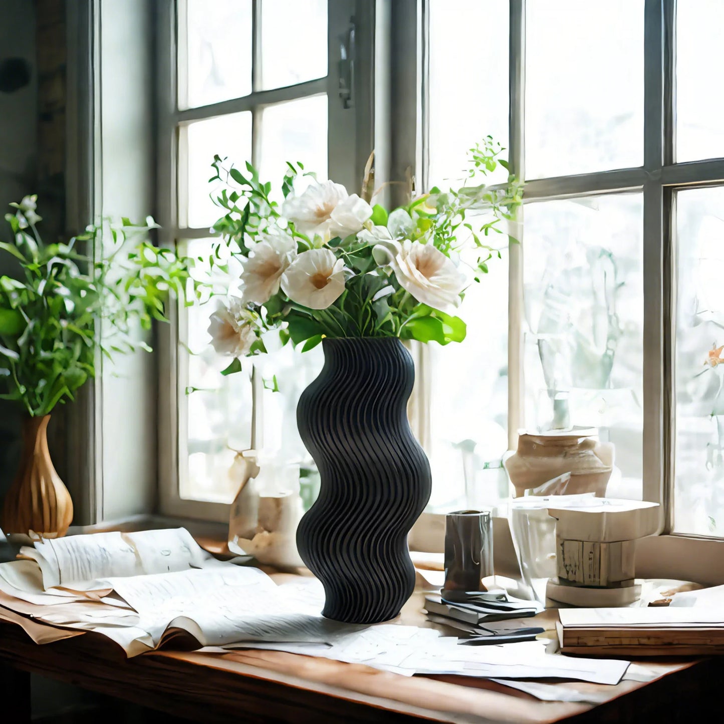 Twisted Perspective Vase
