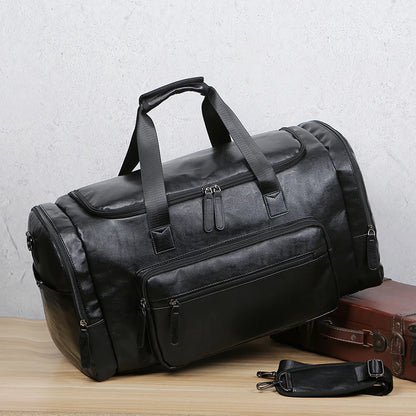 Henri Duval™ Genuine Leather Duffle Bag