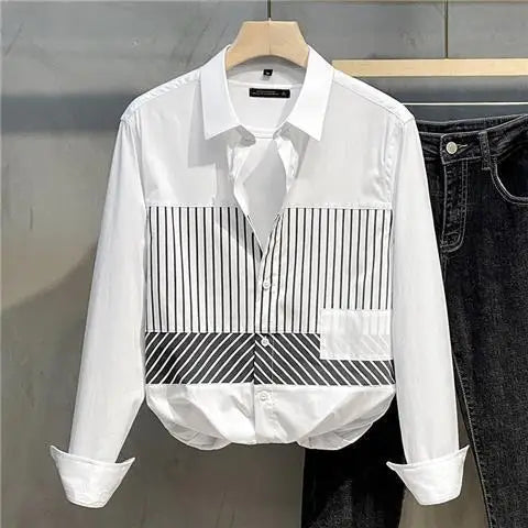 Le Bastien Striped Overshirt 2022