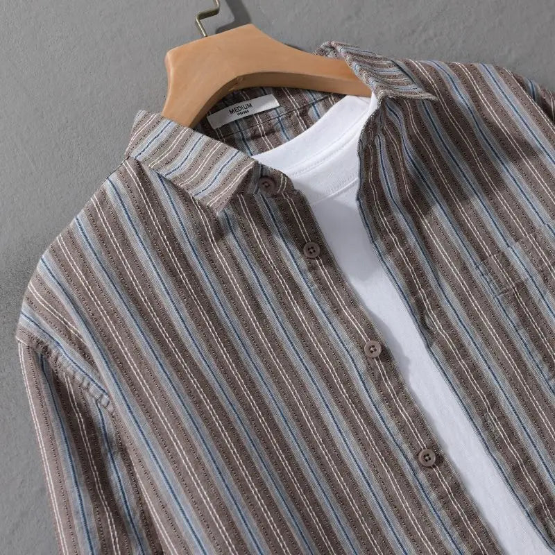 Le Bastien Striped Overshirt 2018