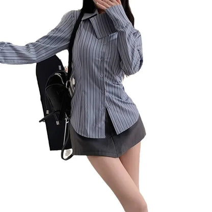 The Riviera Stripe Blouse