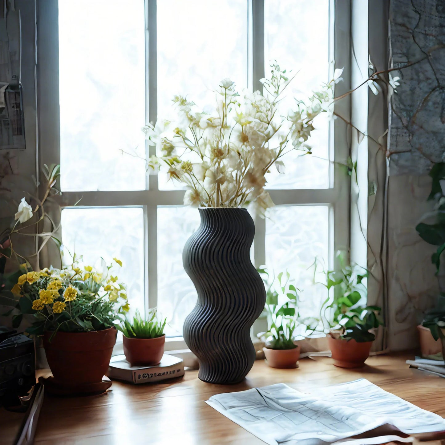 Twisted Perspective Vase