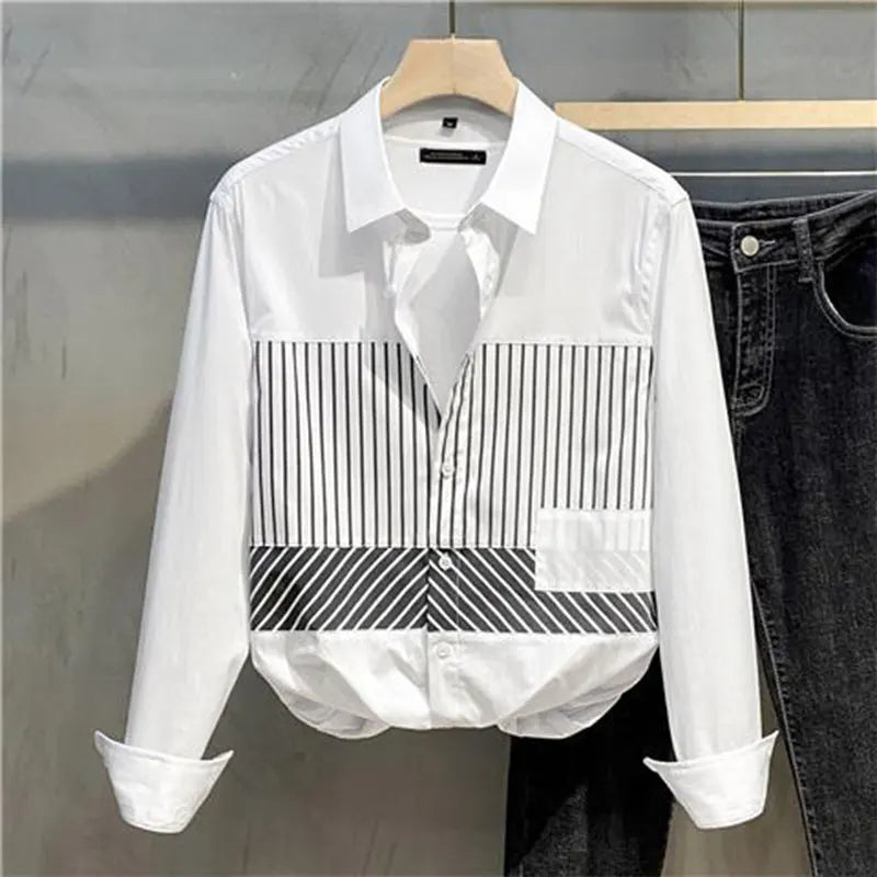 Le Bastien Striped Overshirt 2022