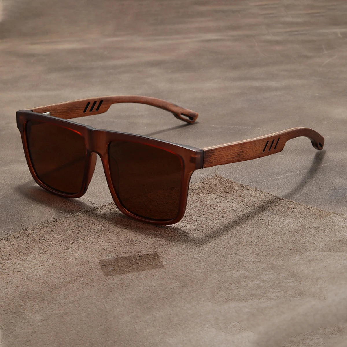 Julien Moreau Walnut Sunnies