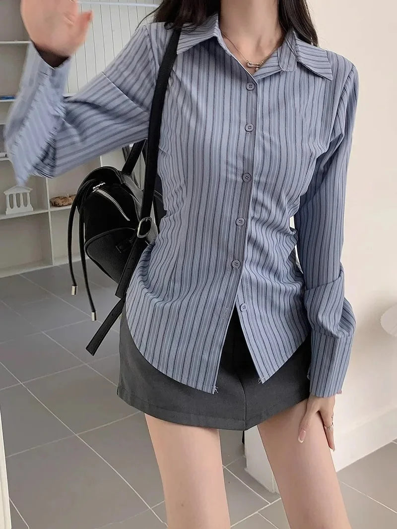 The Riviera Stripe Blouse