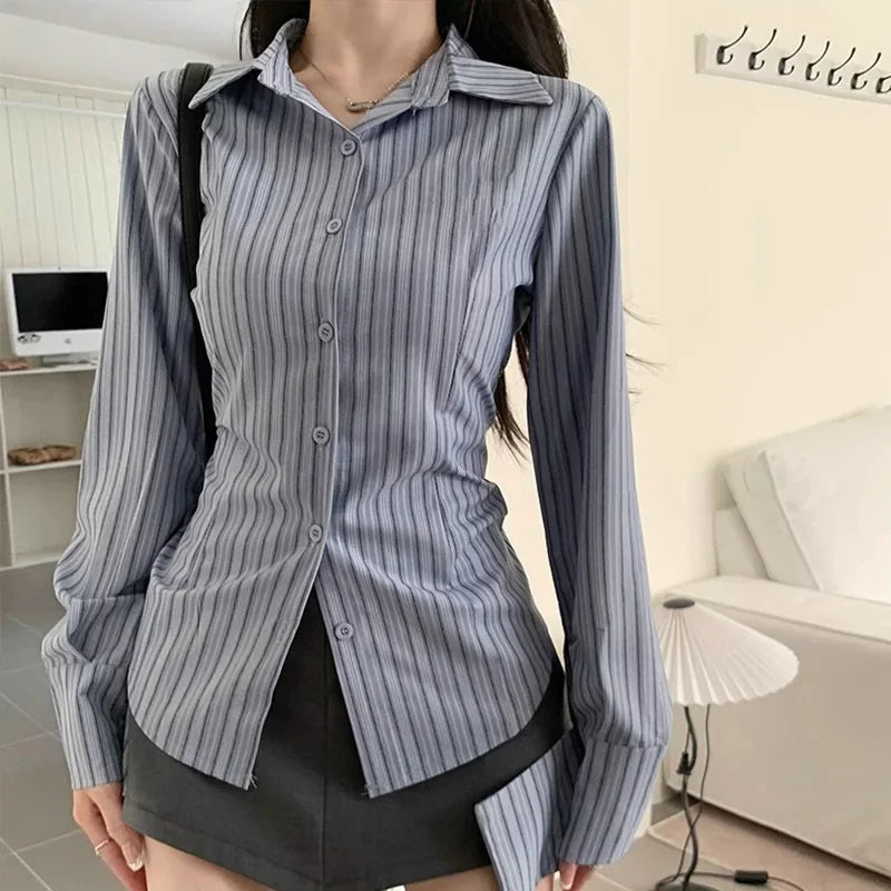 The Riviera Stripe Blouse