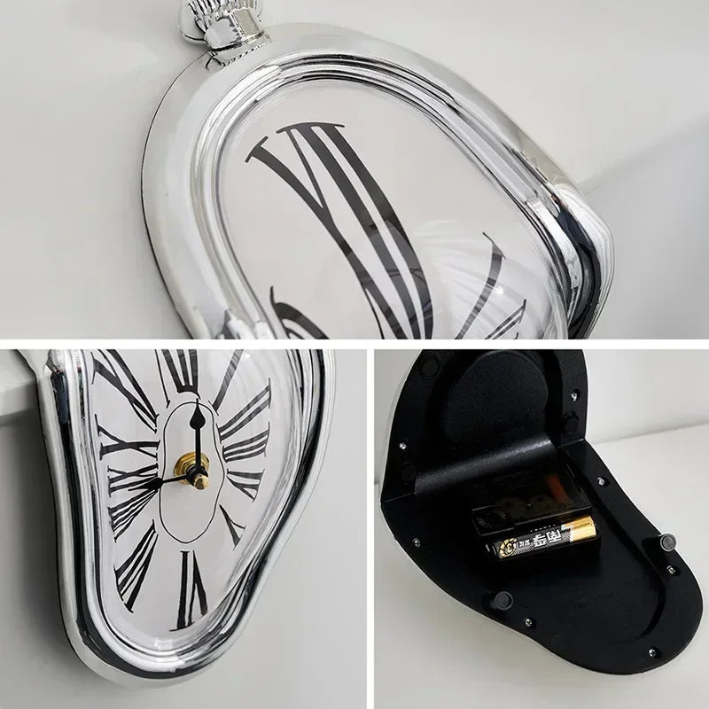 Distorted Time Clock