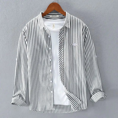 Le Bastien Striped Overshirt 2017