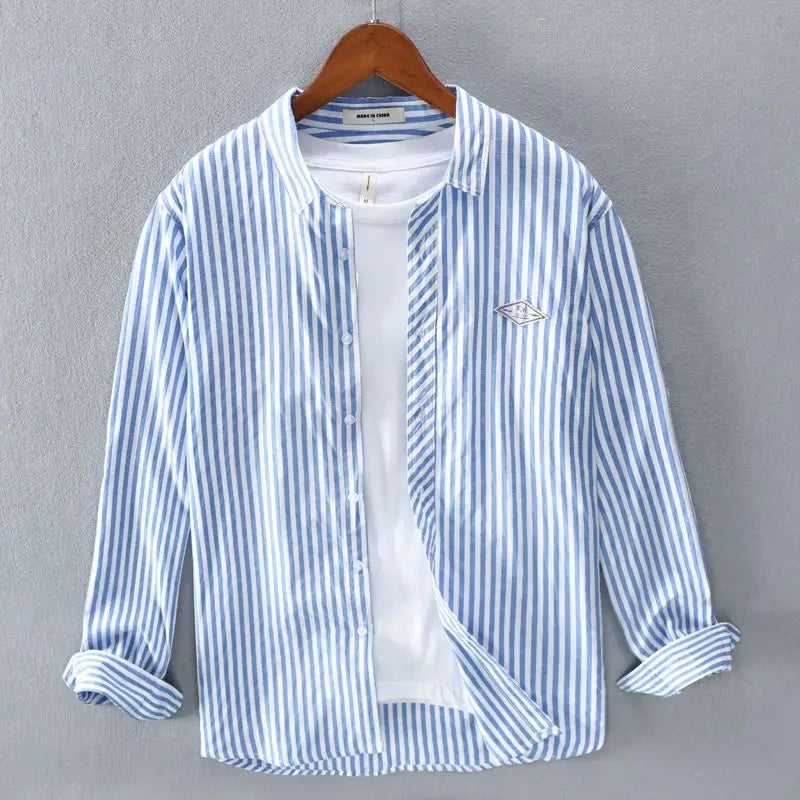 Le Bastien Striped Overshirt 2017