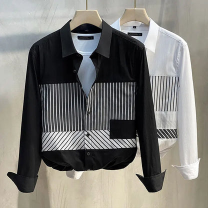 Le Bastien Striped Overshirt 2022