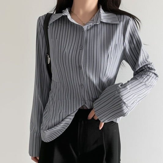 The Riviera Stripe Blouse